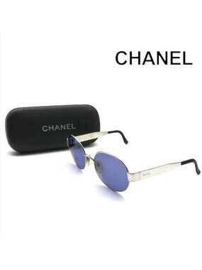 CHANEL | Accessories | Chanel Rimless Cc Sunglasses Metal  display picture 3